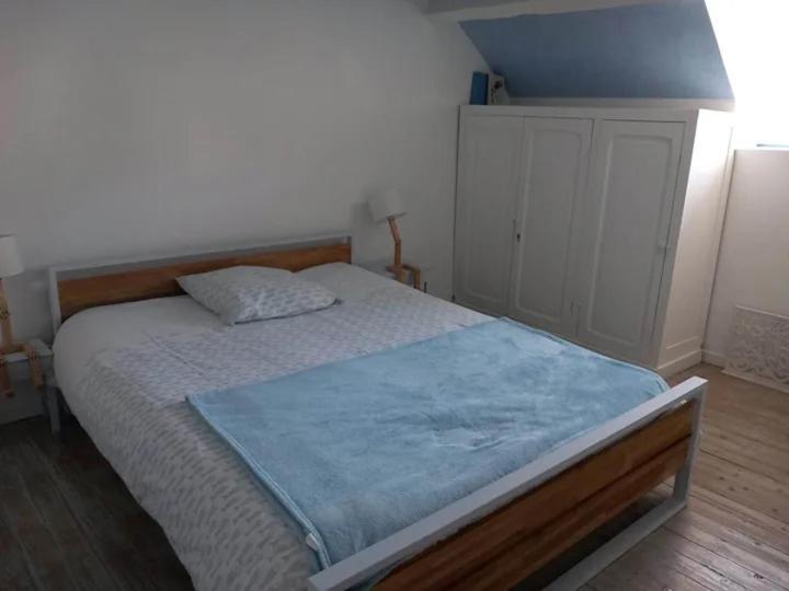 Chambre Bleue Avec Acces Plage Bourges Zewnętrze zdjęcie