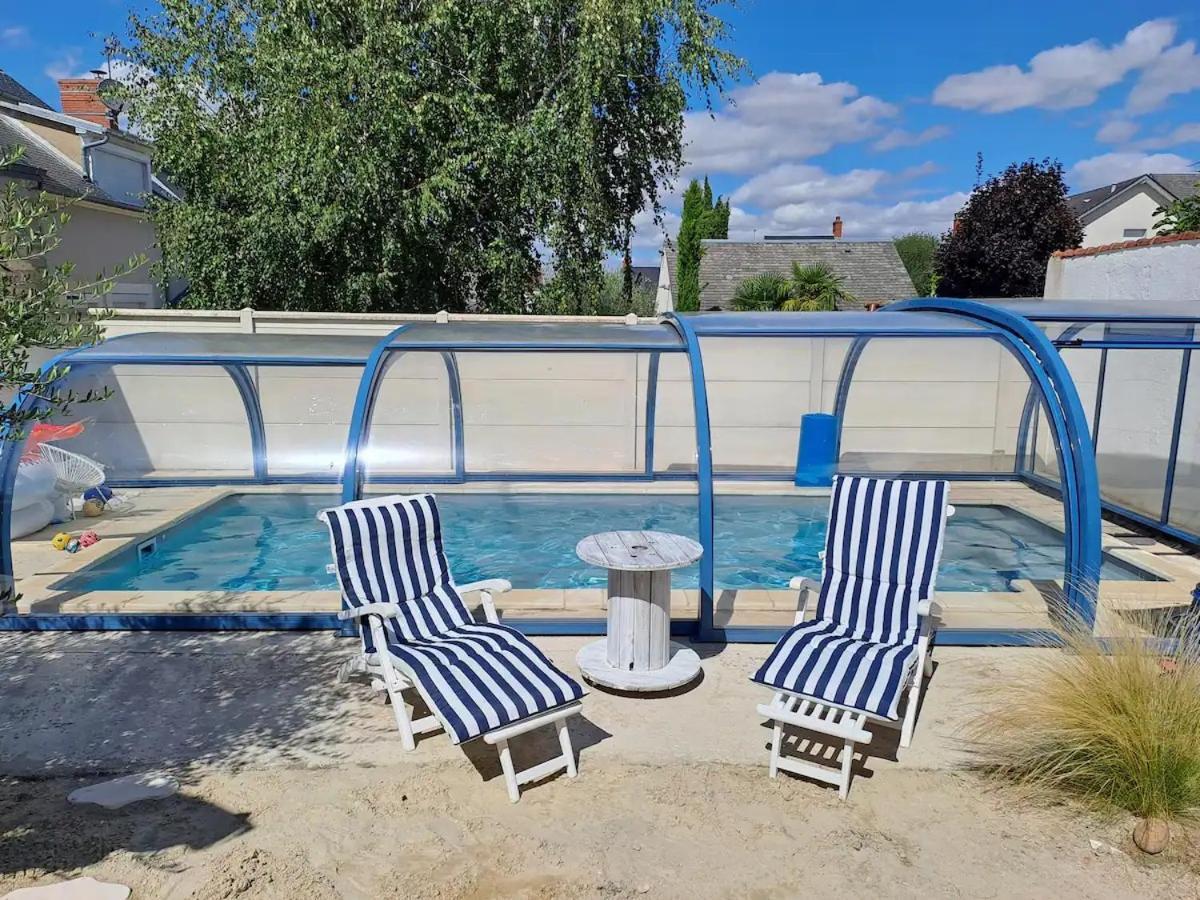 Chambre Bleue Avec Acces Plage Bourges Zewnętrze zdjęcie